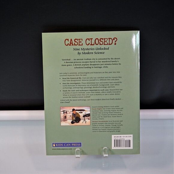 Case Closed? Nine Mysteries Unlocked by Modern Science by Susan Hughes 2013 PB - Picture 2 of 9